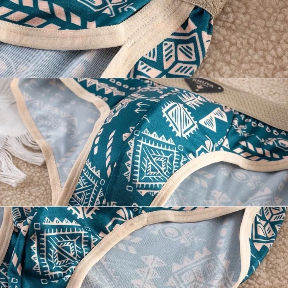 Kmuya Tribal Print Boxer Briefs Set